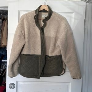 Z Supply Button Up Fleece Jacket size XS